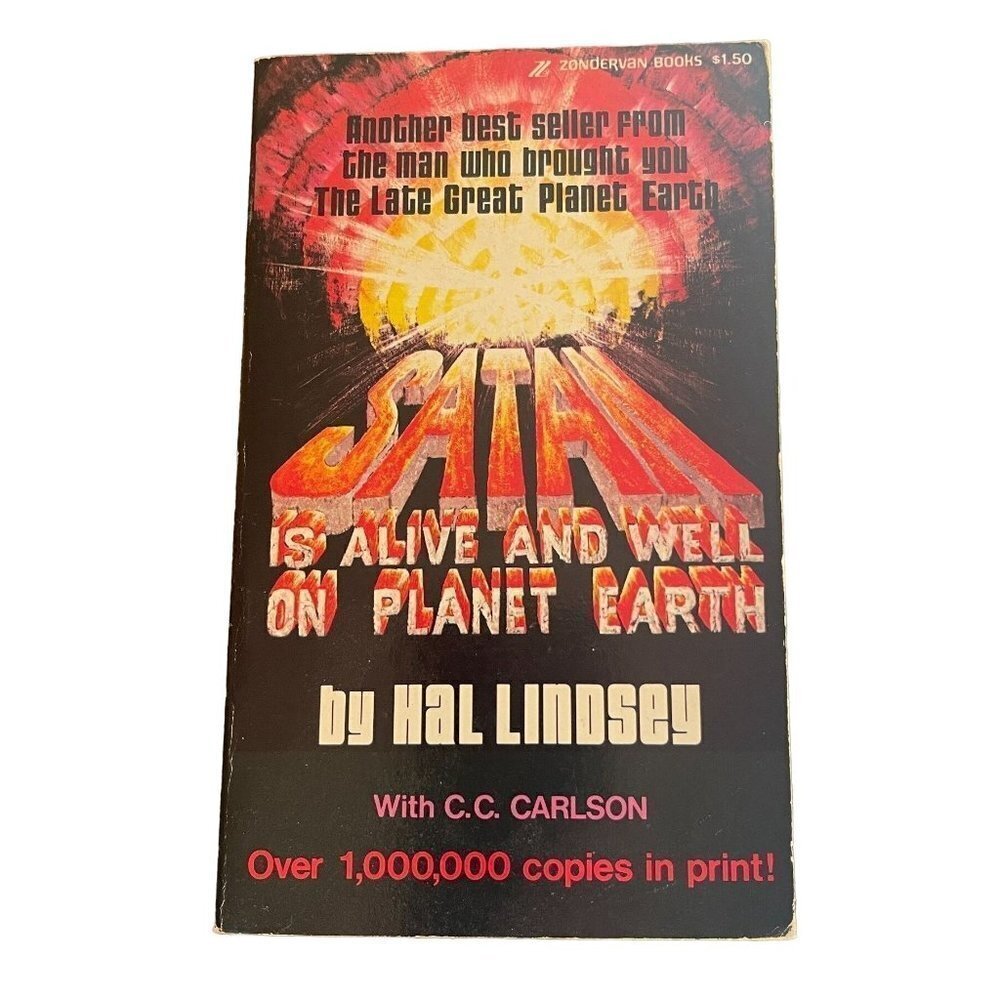 Satan Is Alive And Well On Planet Earth Hal Lindsey Paperback 1972